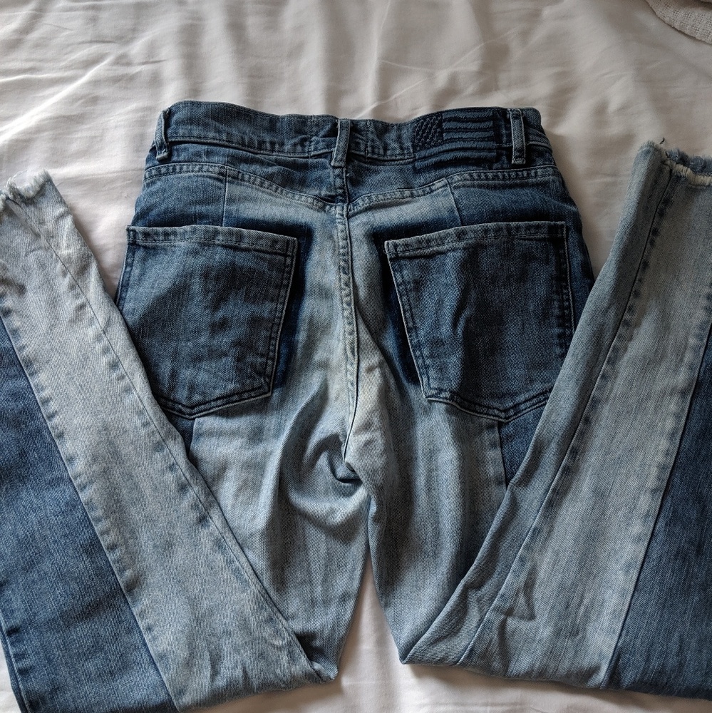Revice two-tone jeans